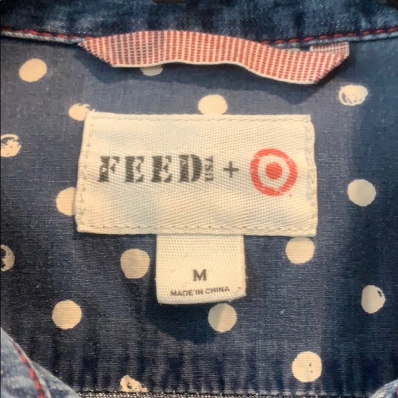 FEED USA + Target Chambray Button Down - Picture 2 of 3